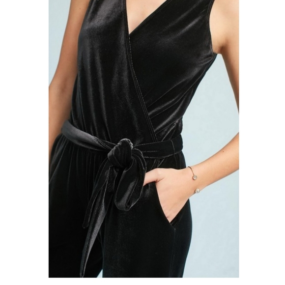 NEW DREW Anthropologie Jumpsuit Black